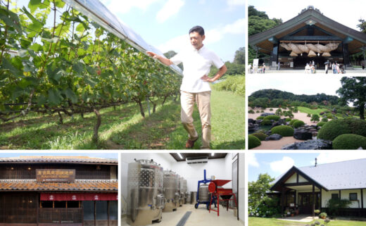 春香る山陰へ！倉吉・奥出雲ワイナリー2軒訪問＆足立美術館、出雲大社を巡る贅沢旅